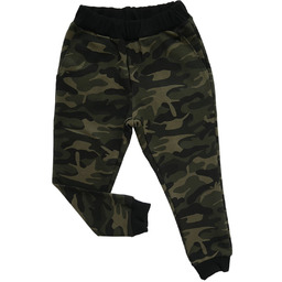 Spodnie dresowe Chłopięce dresy moro bawełniane wygodne