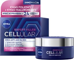Nivea Hyaluron Cellular Filler, krem anti-age na noc,