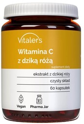 Witamina C z dziką różą 1000 mg, Vitaler''s,
