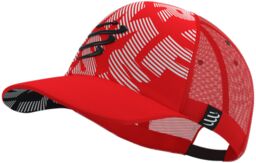 COMPRESSPORT Czapka lifestyle TRUCKER CAP red/white