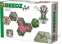SES creative Beedz Art-Hex Tiles Botanisch