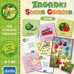 GRA ZAGADKI SMOKA OBIBOKA ZIELONE