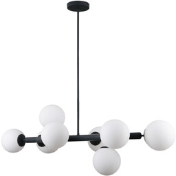Italux Raddi PNS-5510-8-BK lampa wisząca nowoczesna czarny stal