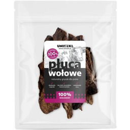 UNISZKI Gryzak dla psa Płuca wołowe 200 g