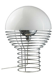 Verpan - Wire Lampa Stołowa Biała