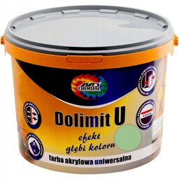 Chemstal Dolimit U Farba akrylowa uniwersalna Seledynowy 5L