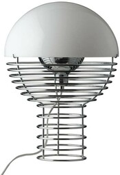Verpan - Wire Lampa Stołowa Ø30 Chrome/White