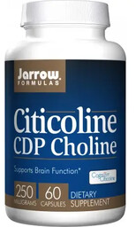 Jarrow Formulas Citicoline Cdp Choline 250mg 60 Caps
