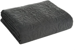 Narzuta 220 x 240 Pikowana Dekoracyjna Len4 Antra