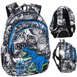 Plecak Szkolny Jerry Klasa 1-3 Dinozaur T-Rex Coolpack