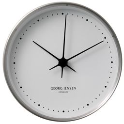 Georg Jensen KOPPEL Zegar Ścienny 22 cm Srebrny