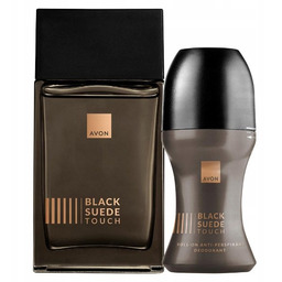 AVON BLACK SUEDE TOUCH zestaw 2 kosmetyków woda