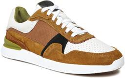 Sneakersy Clarks 26164247 Brązowy