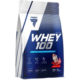 Trec Whey 100 900g Białko Wpc Protein Masa