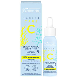 BIELENDA Marine Care C serum nawilżająco-rozświetlajace na noc