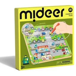 Magnetyczny Labirynt Parking Mideer