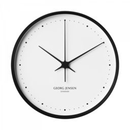 Georg Jensen KOPPEL Zegar Ścienny 30 cm Czarny