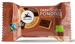 HERBATNIKI ORKISZOWE Z GORZKĄ CZEKOLADĄ FAIR TRADE BIO