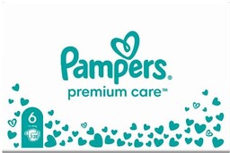 Pampers Premium Care 6 Pieluszki dla dzieci 13-18kg,
