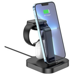 Ładowarka indukcyjna Hoco 3w1 CW43 do iPhone -