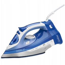 Bezprzewodowe Żelazko Ceramiczne Mocne 2400W 7 Funkcji Clatronic