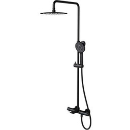 CERSANIT Zestaw prysznicowy VIRGO z wylewką i baterią