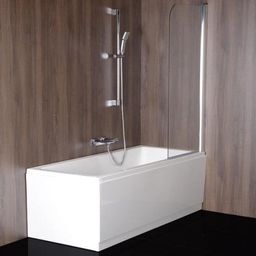 Parawan wannowy 65x150 cm/6 mm obrotowy profil ,