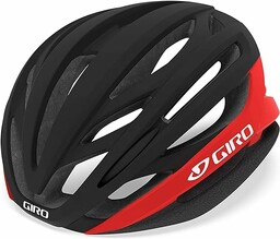 Giro Unisex Składnia Fahrradhelm, matowy czarny/jasnoczerwony, M UK