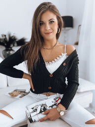Sweter damski RIGLA czarny Dstreet MY1633