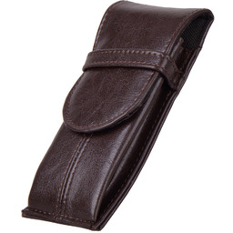 Piórnik skórzany 063K Brąz KEMER