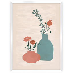 Plakat Bloomline, 50 x 70 cm, Ramka: Biała