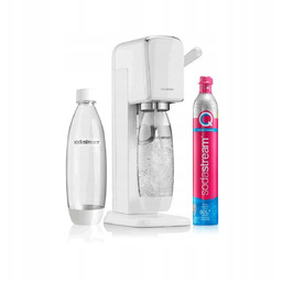 Saturator Sodastream Art White butelka i nabój