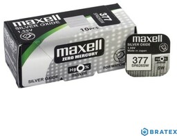 bateria srebrowa mini Maxell 377 / 376 /