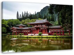 Obraz, Japońska świątynia 90x60