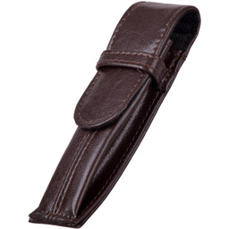 Piórnik skórzany 064K Brąz KEMER