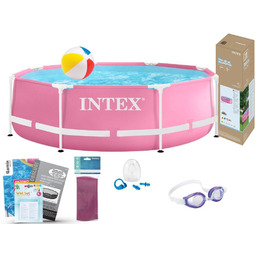 Basen Intex 244x76 Ogrodowy Stelażowy 28290 8w1