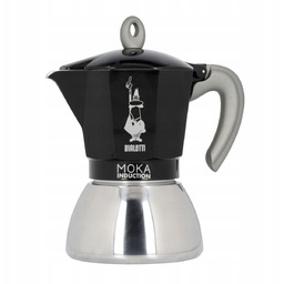 Bialetti New Moka 6tz Czarna Kawiarka do kuchenki