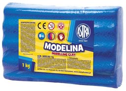 Modelina Astra 1 kg 2519-MOD 304111010, Kolor: Niebieski