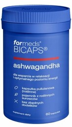 ForMeds Bicaps Ashwagandha 60 kaps