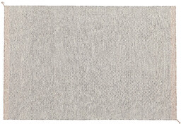 Muuto - Ply Dywan rPET 240x170 Czarny/Biały
