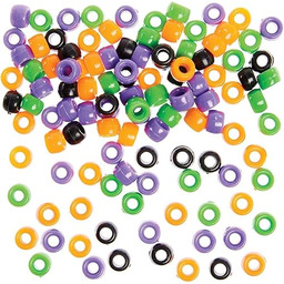 Baker Ross FX128 Halloweenowe koraliki w kształcie kucyków