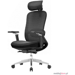 Fotel ergonomiczny FIZJO z funkcją masażu Czarny