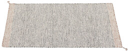 Muuto - Ply Dywan rPET 140x85 Czarny/Biały