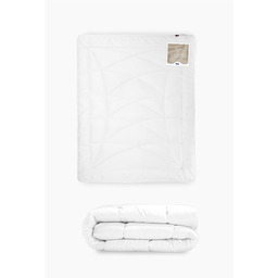 Kołdra wełniana 220x240 biała ciepła 2460 g Kaszmir