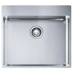 Franke Box BXX 210-54 Stalowy Srebrny Zlewozmywak prostokątny