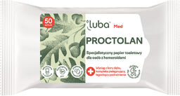 Luba Proctolan, specjalistyczny nawilżany papier toaletowy dla osób