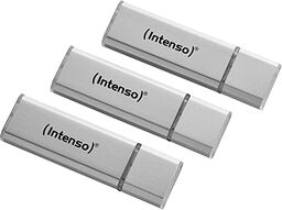 Intenso Aluminiowa linia 3 x pamięć USB 2.0,