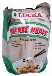MAKARON RYŻOWY WSTĄŻKI 7 MM 240G LUCKA