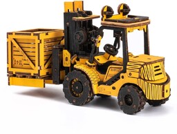 ROBOTIME Drewniane Puzzle 3D - Wózek Widłowy