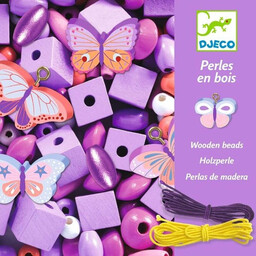 Biżuteria dla dzieci Fioletowy świat motyli DJ09810-Djeco, biżuteria